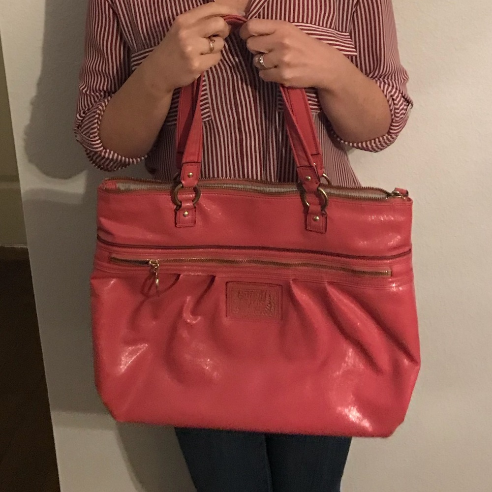 Pink Coach purse